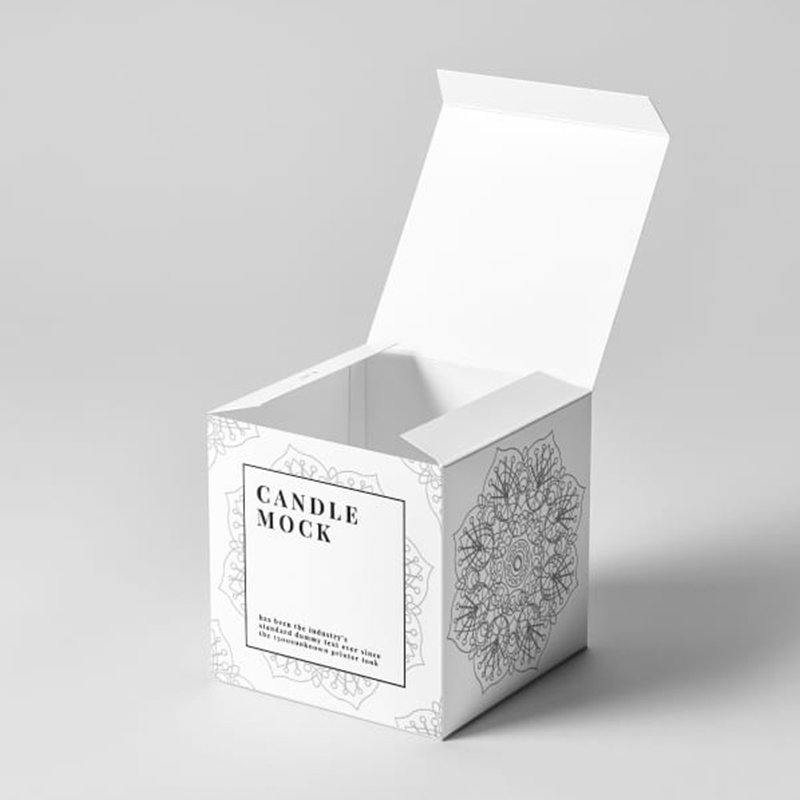 Custom Pillar Candle boxes