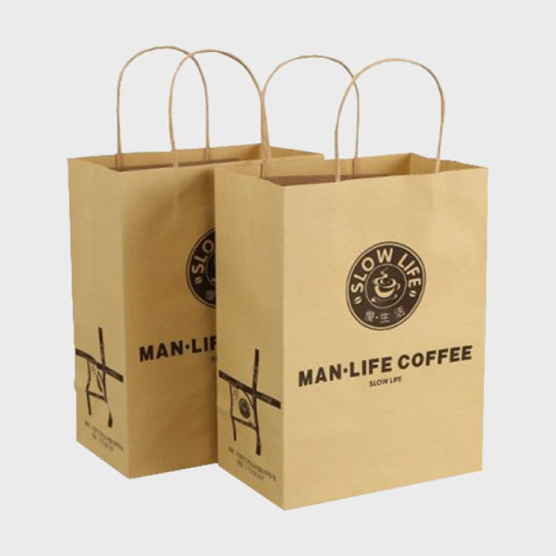 Custom Coffee Kraft Bags