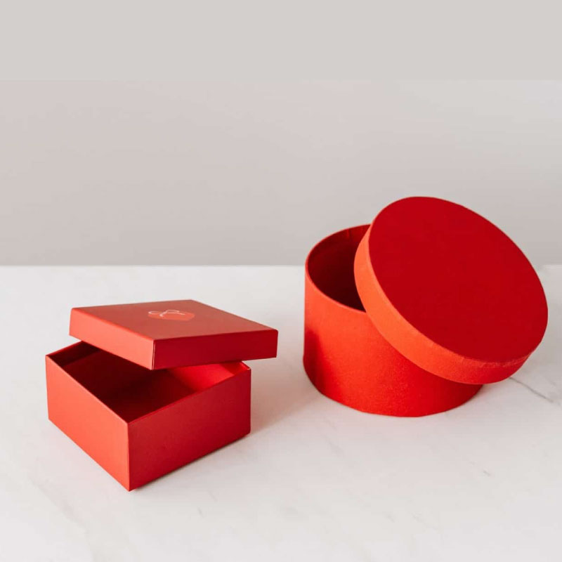 Custom Cylinder Rigid Boxes