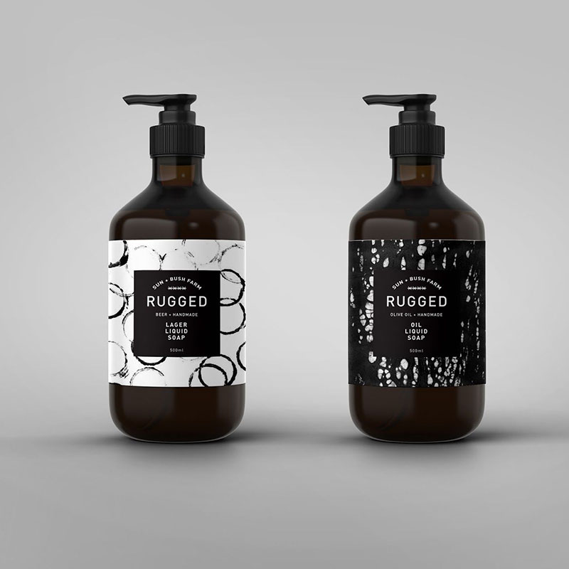 Liquid Soap Paper Labels